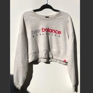 NB athletics grey pullover